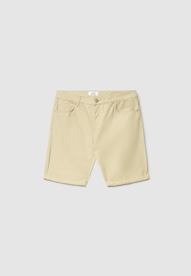 Men's 5-Pocket Cuffed Shorts