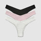 Women's Seamless V-Front String Panties