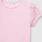Kids Girls Short-sleeved T-shirt