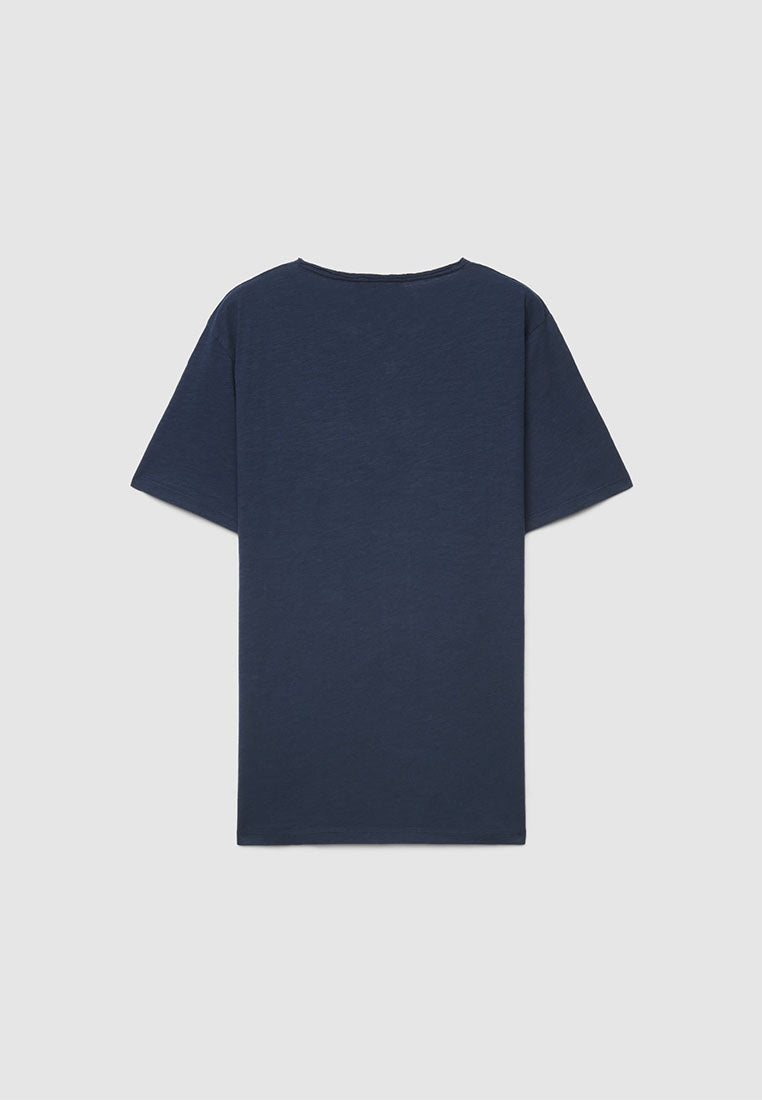 Men's Henley Neck T-Shirt