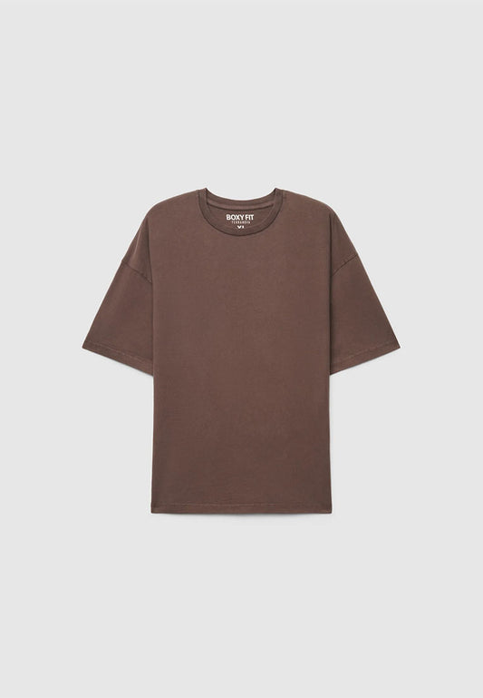 Men's Plain Boxy Fit T-shirt