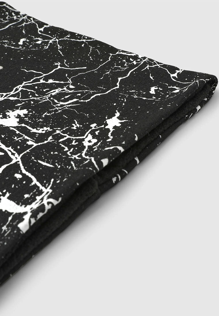 Marbled print neck warmer for Boys