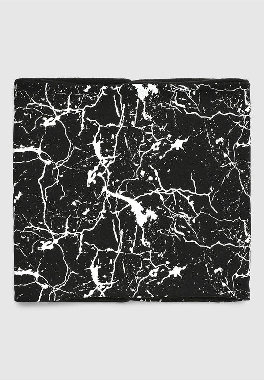 Marbled print neck warmer for Boys