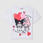 Kids Girls Short-sleeved T-shirt