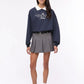 Women's Pleated Belted Skort