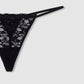 Women's Floral Lace String G-String Panties
