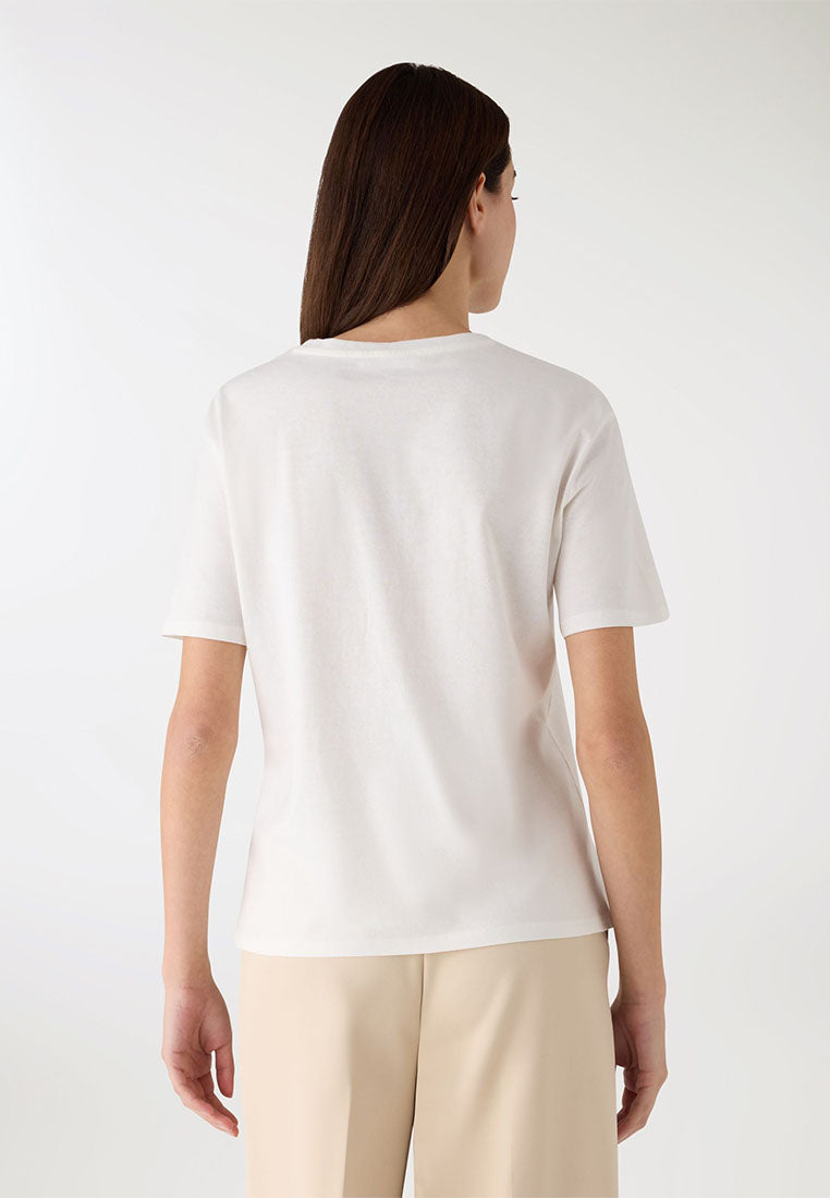 Women's Macramé Pocket T-Shirt