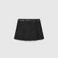 Women's Pleated mini skort with belt