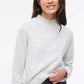 Women's Plain-colour roll-neck jumper