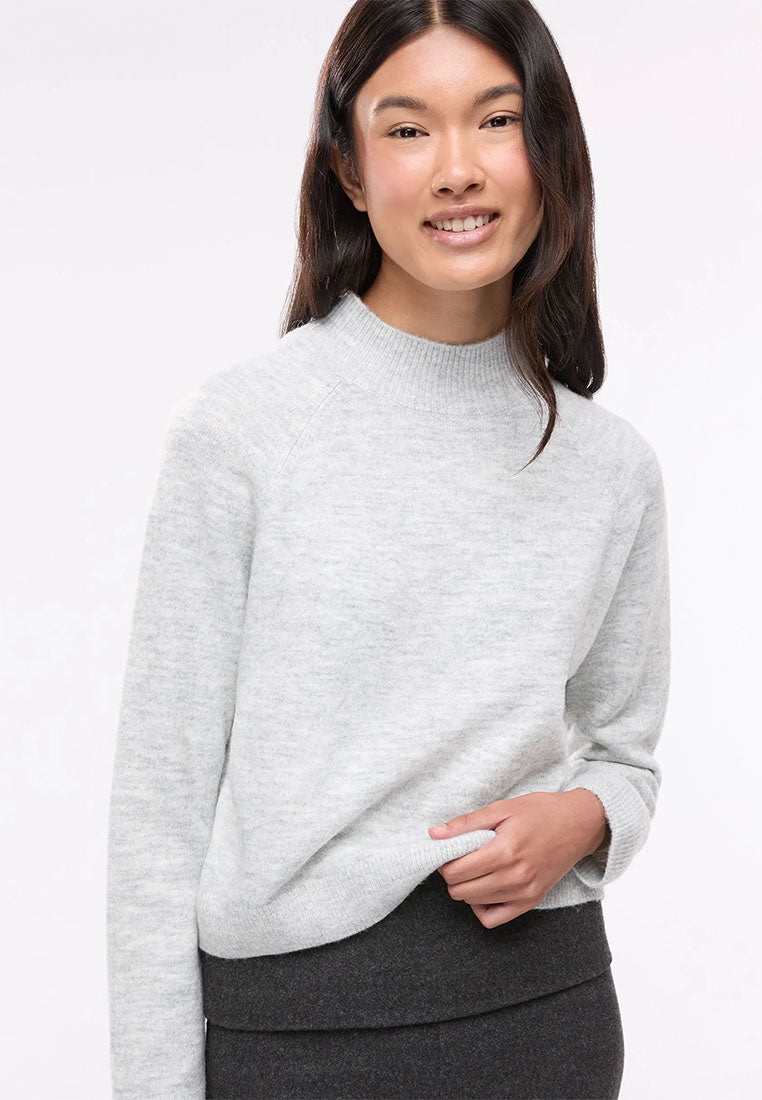 Women's Plain-colour roll-neck jumper