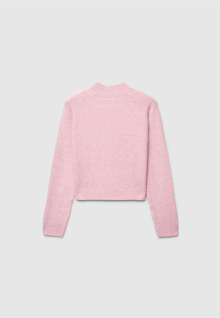 Women's Plain-colour roll-neck jumper