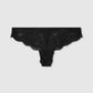 Women's Floral Lace Lace-Up Bikini Panties