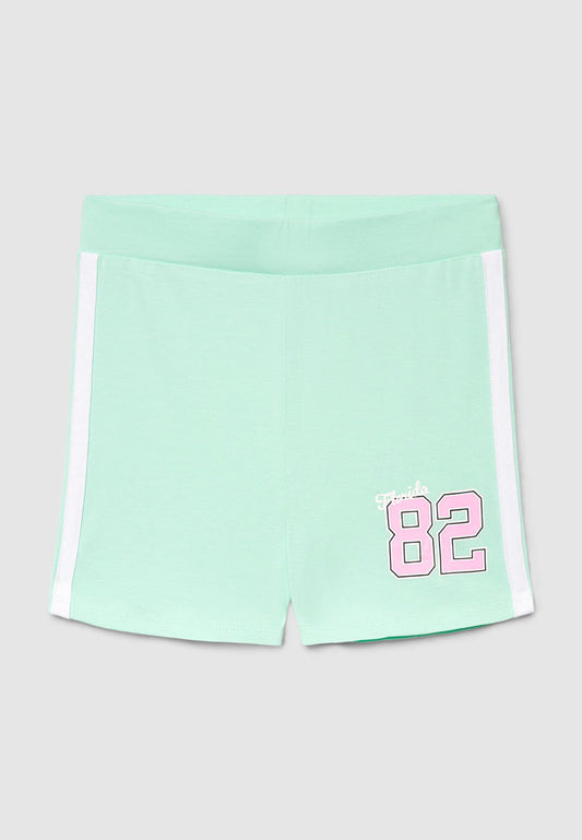 Sports Shorts leggings with Elastic Waistband for Girls