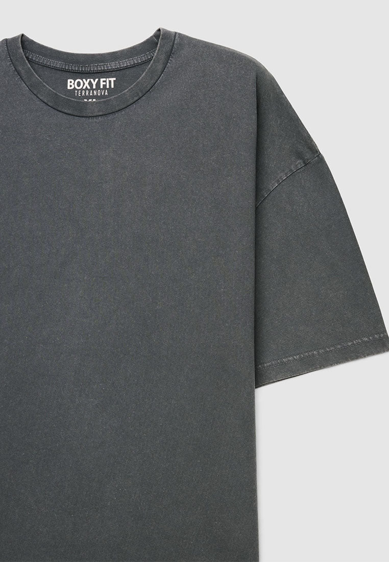 Men's Plain Boxy Fit T-shirt