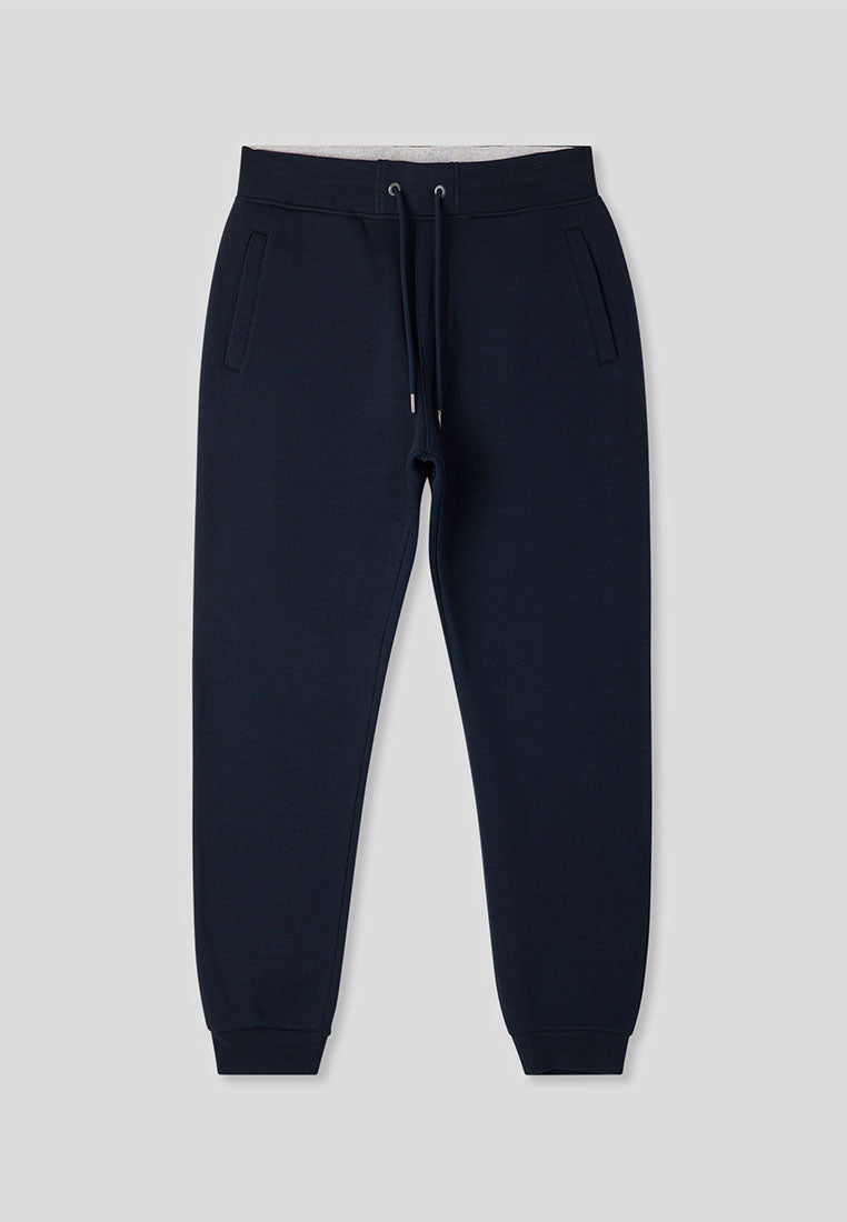 Men's Plain-colour jogging bottoms with drawstring waistband
