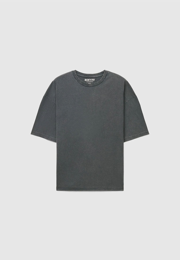 Men's Plain Boxy Fit T-shirt