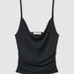 Women's Drape-Neckline Top