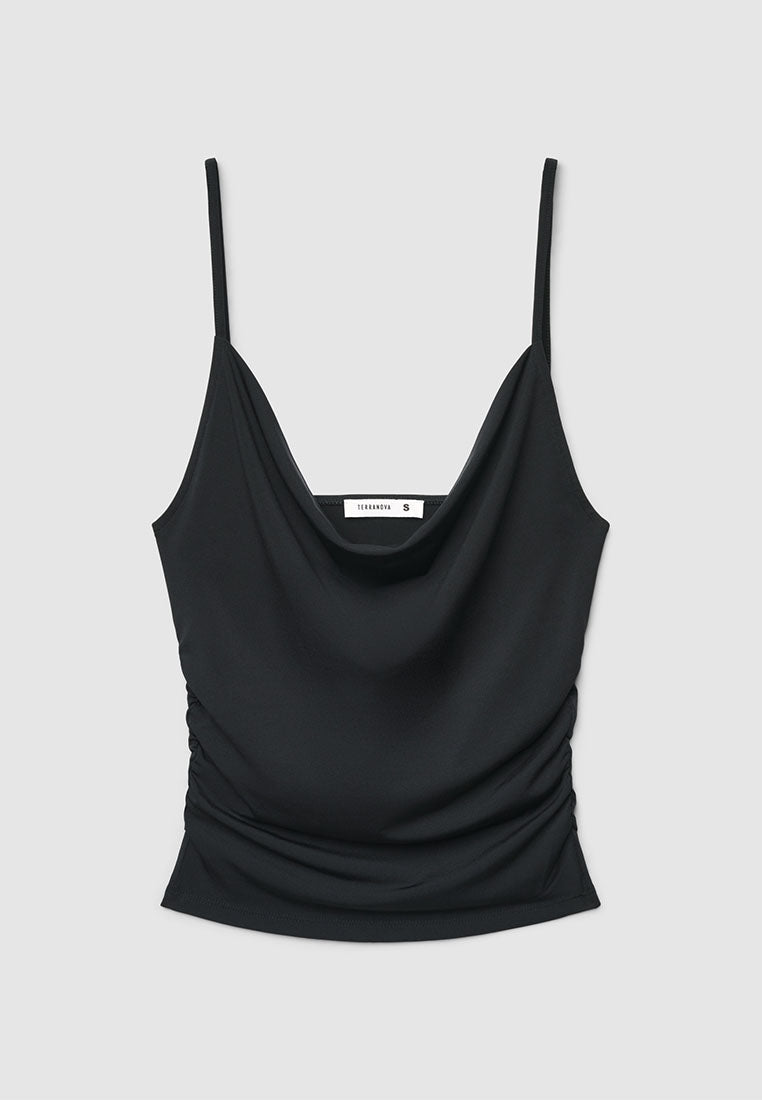 Women's Drape-Neckline Top