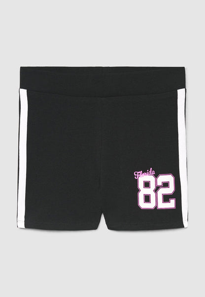 Sports Shorts leggings with Elastic Waistband for Girls