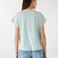 Women's Hibiscus Floral Sequin Tee