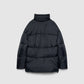 Men's High-Collar Quilted Puffer Jacket