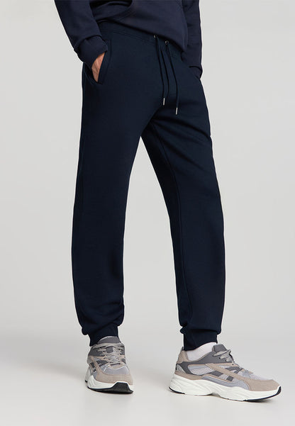 Men's Plain-colour jogging bottoms with drawstring waistband