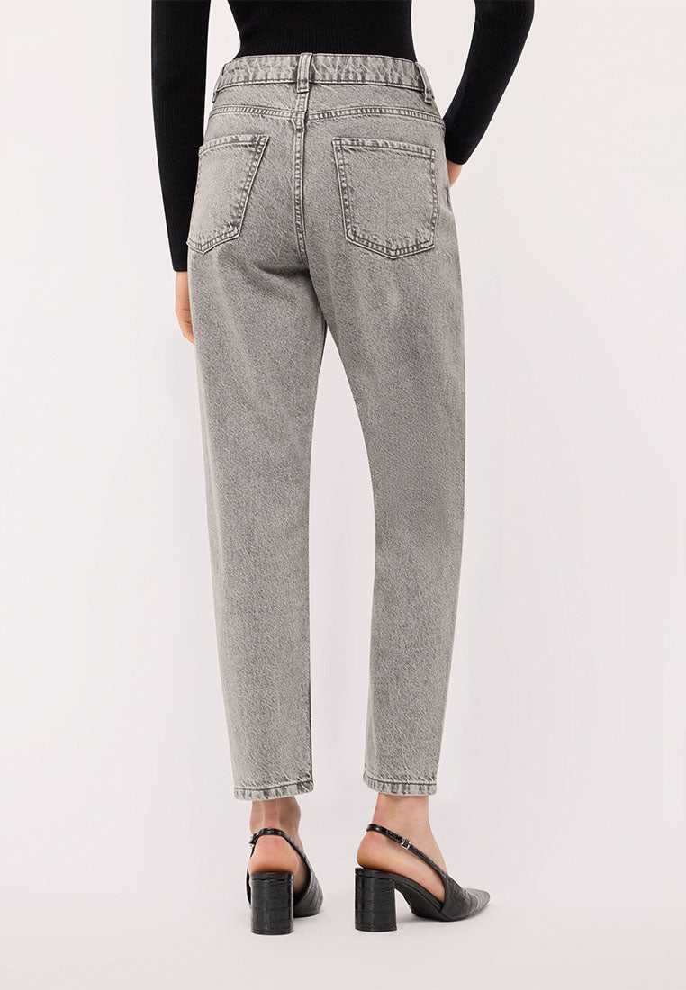 Women's solid-color Mom Pants