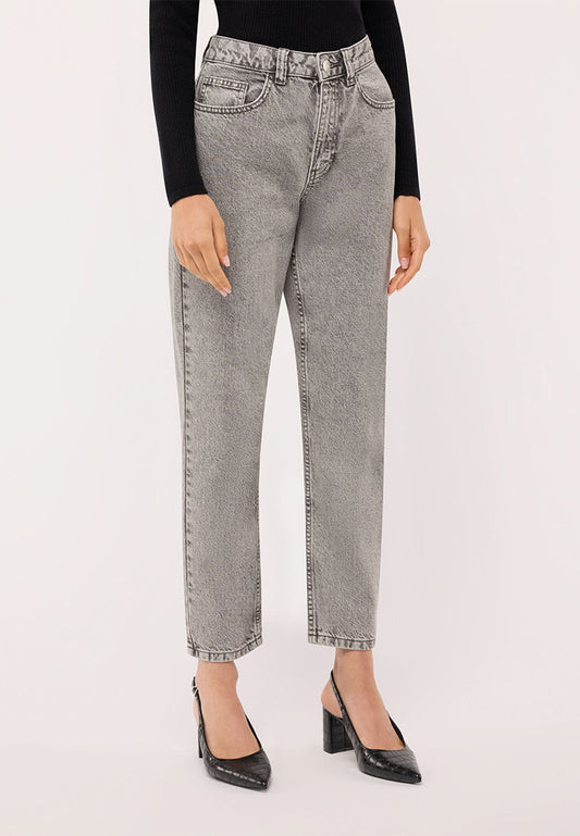 Women's solid-color Mom Pants