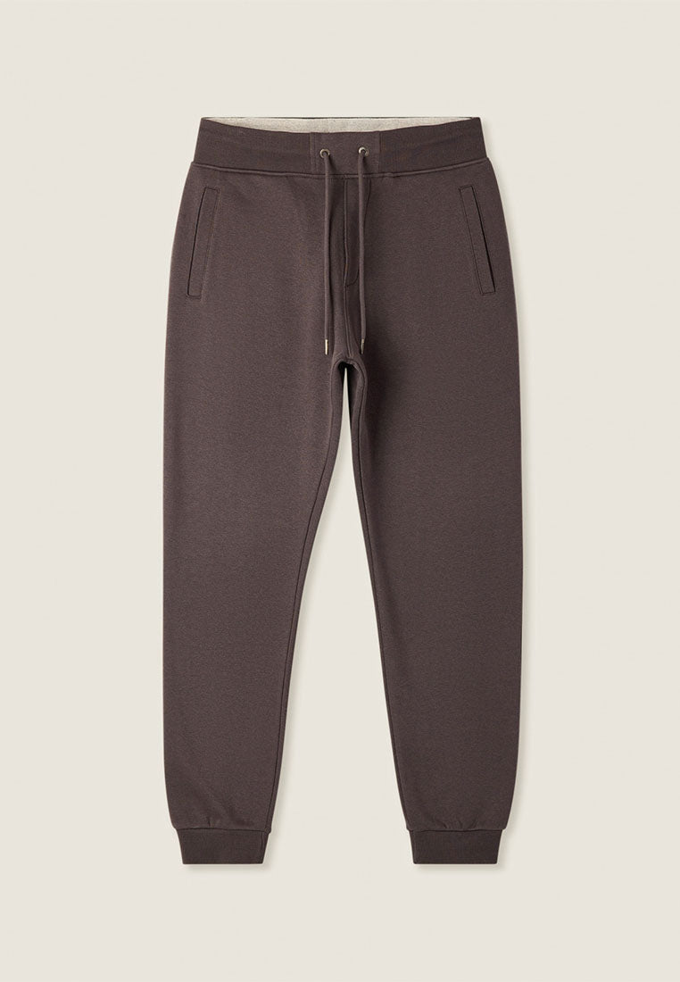 Men's Plain-colour jogging bottoms with drawstring waistband