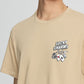Men's Double-sided dice and card Print Tee