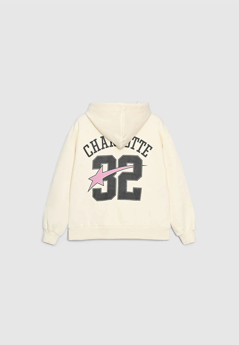 Women's College Hoodie with Slogan