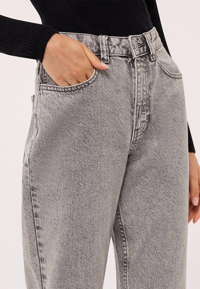 Women's solid-color Mom Pants