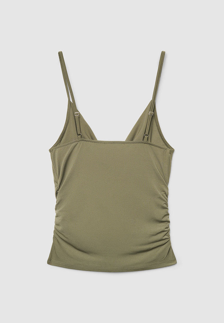 Women's Drape-Neckline Top