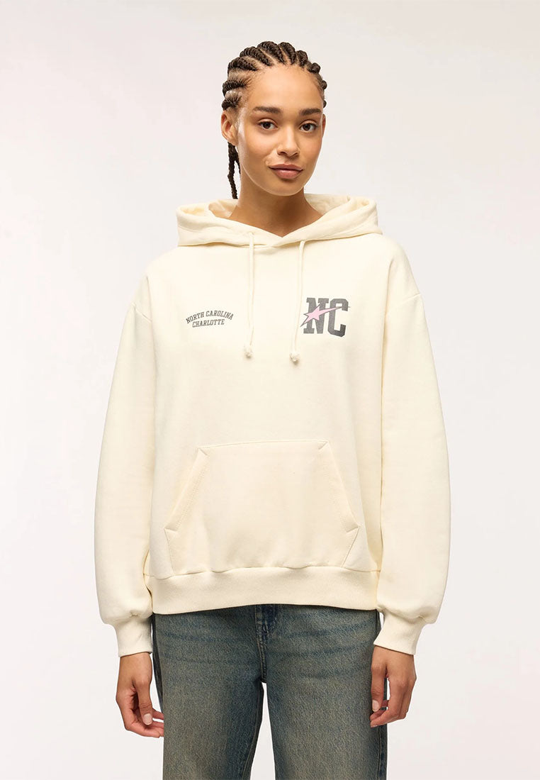 Women's College Hoodie with Slogan