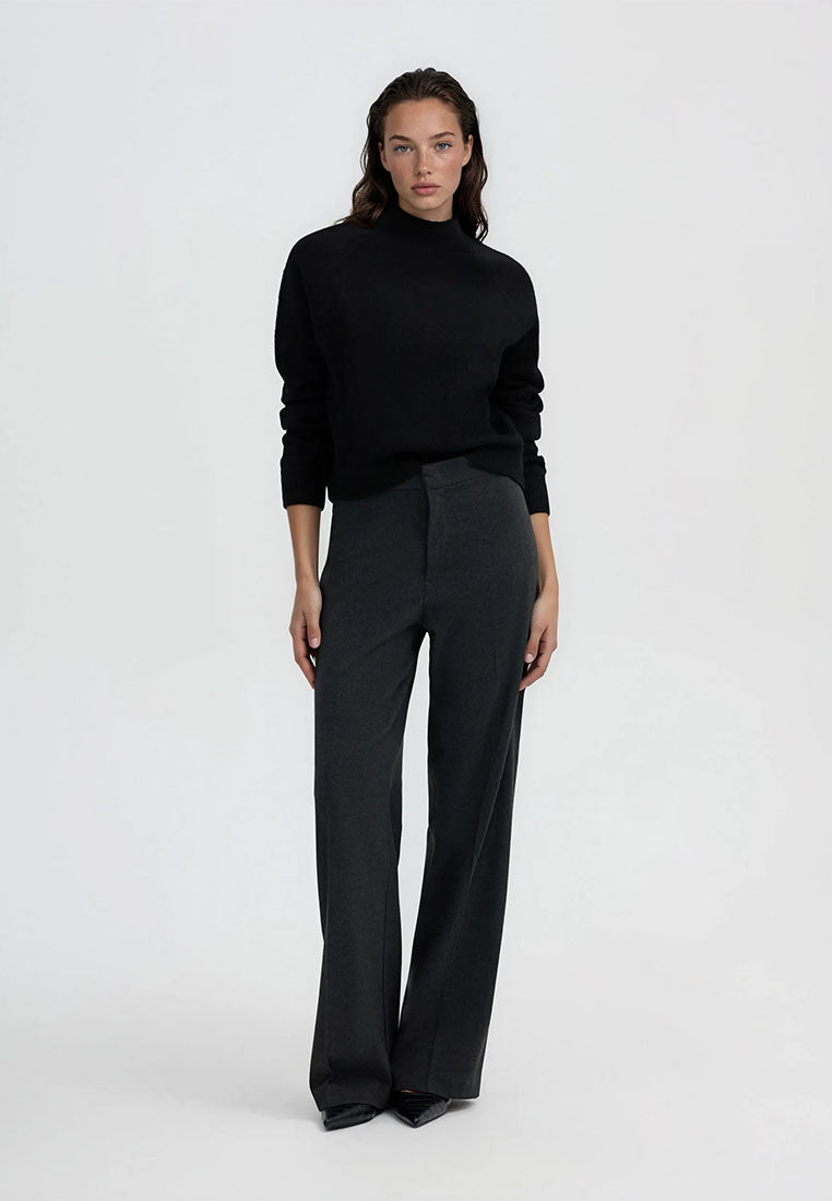 Women's Plain-colour roll-neck jumper
