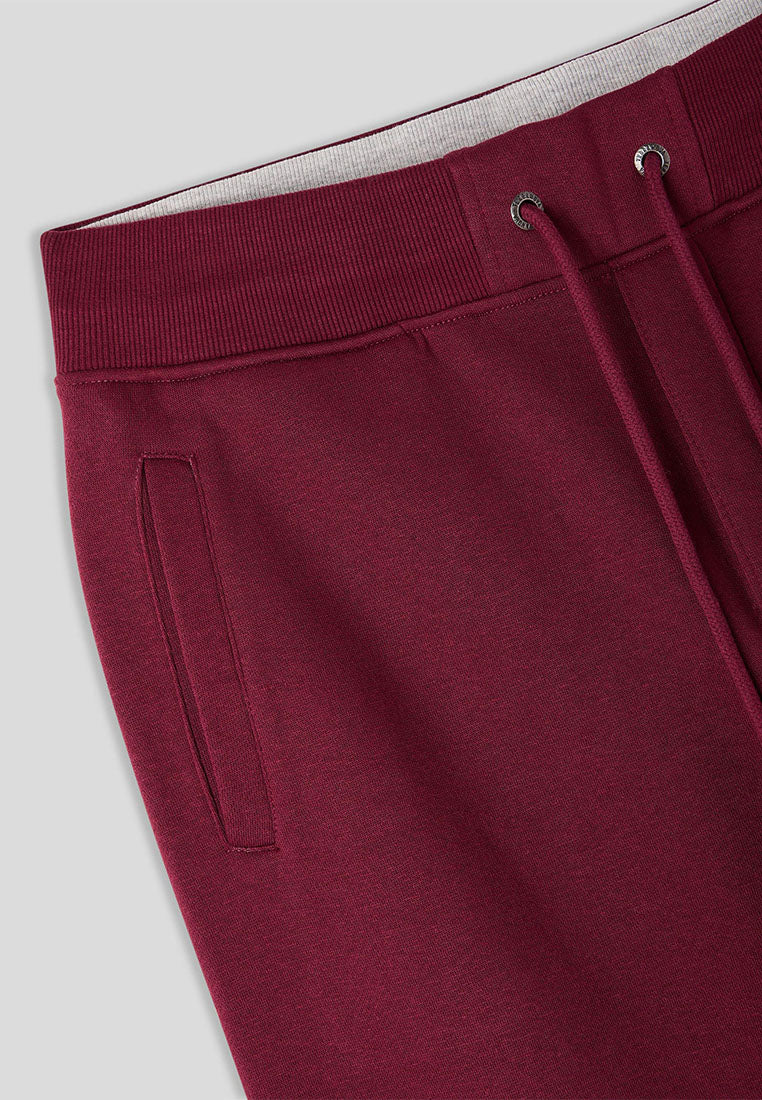 Men's Plain-colour jogging bottoms with drawstring waistband