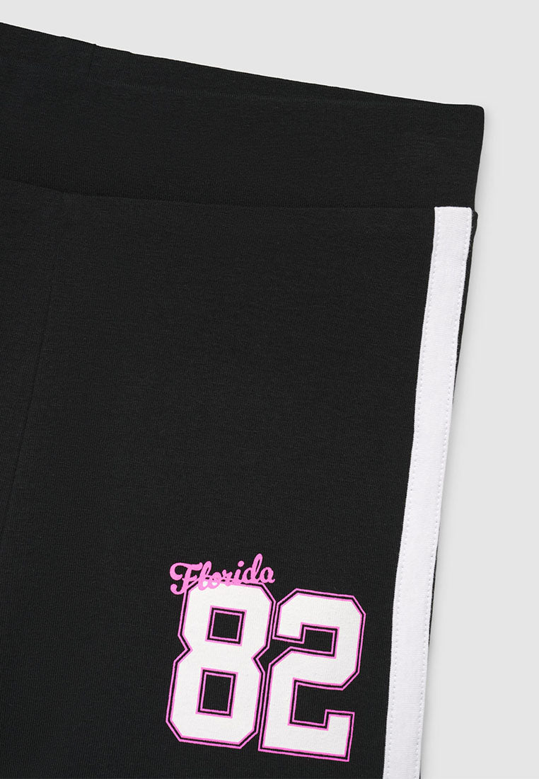 Sports Shorts leggings with Elastic Waistband for Girls