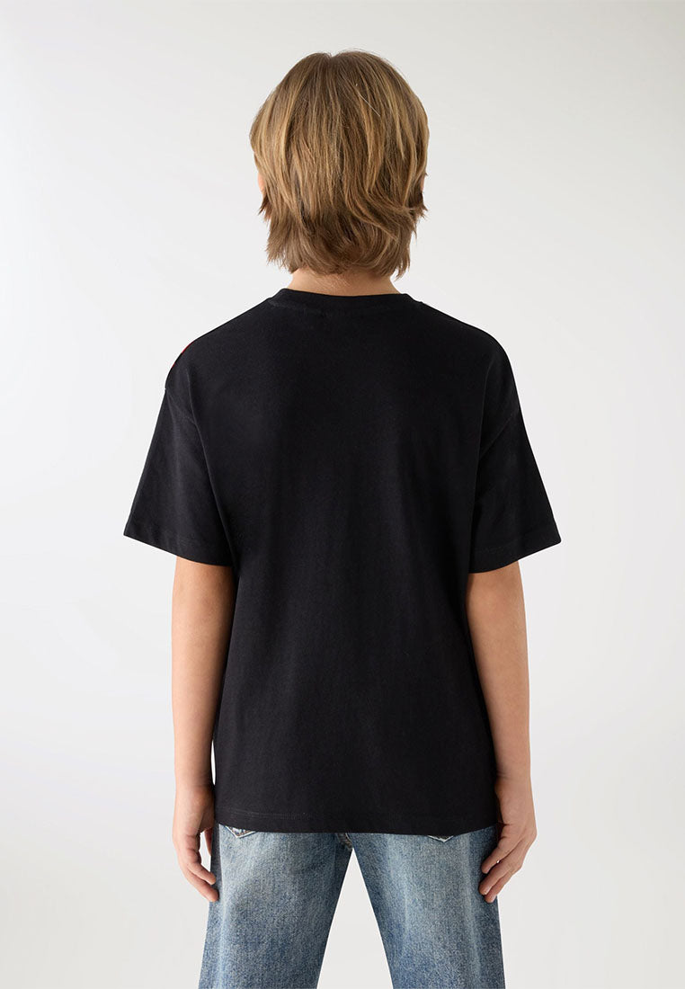 Sonic Shadow Print T-shirt for Boys