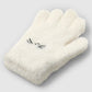Gloves with animal embroidery for Girls