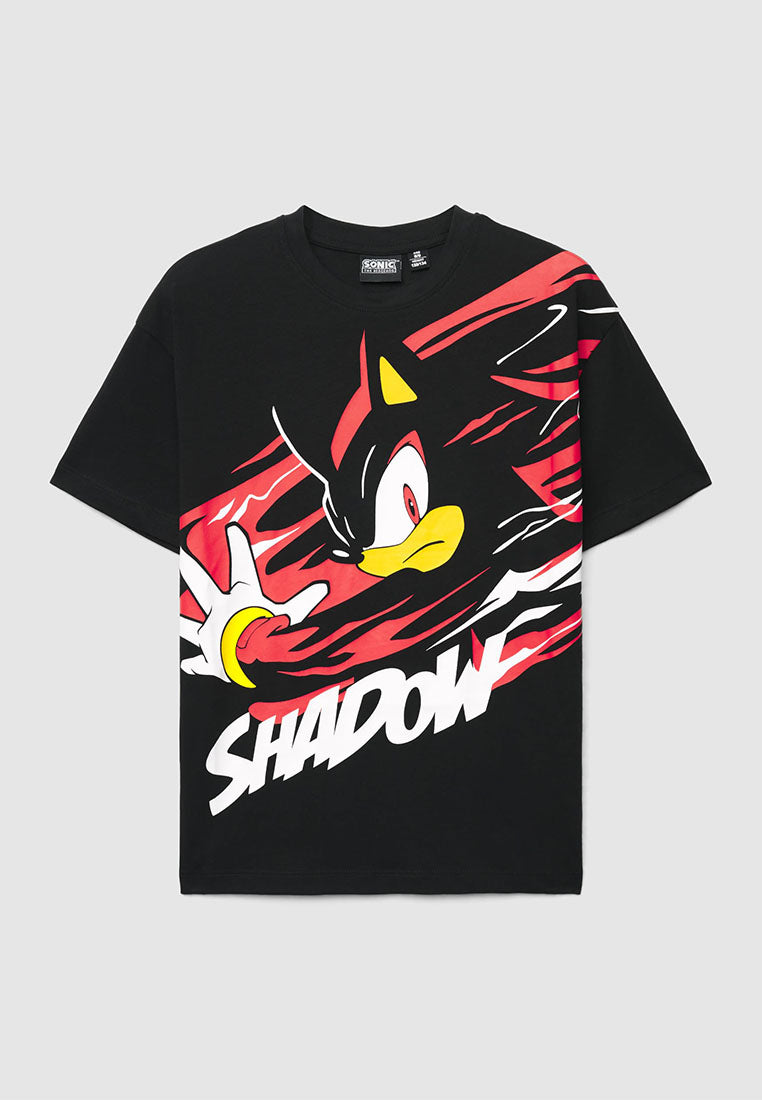 Sonic Shadow Print T-shirt for Boys