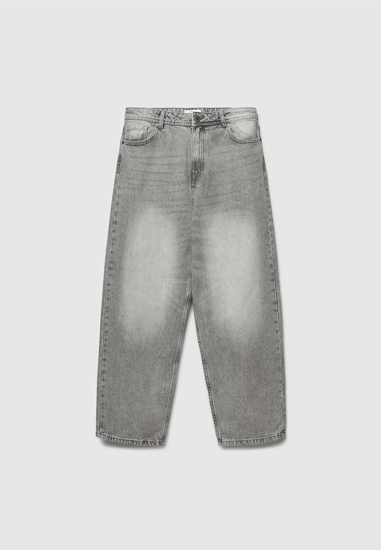 Men's Wide-leg Relaxed Style Jeans