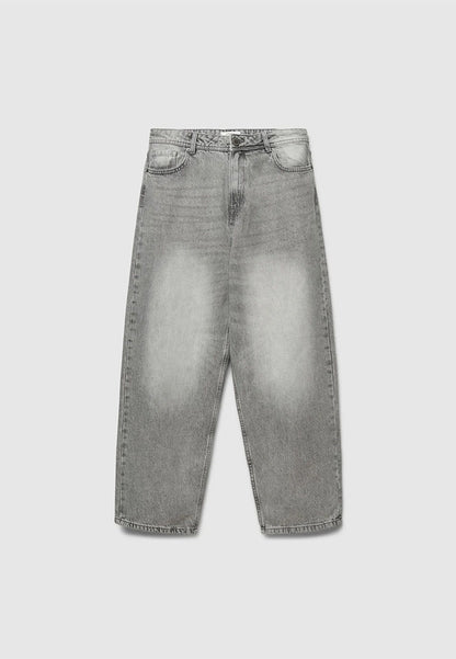Men's Wide-leg Relaxed Style Jeans