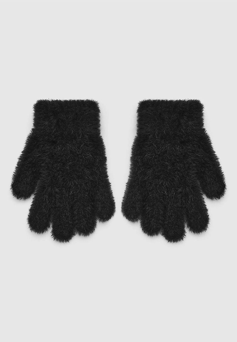 Gloves with animal embroidery for Girls