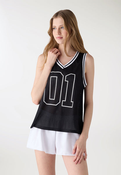 Women's Athletic Mesh Tank Top