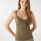 Women's Drape-Neckline Top