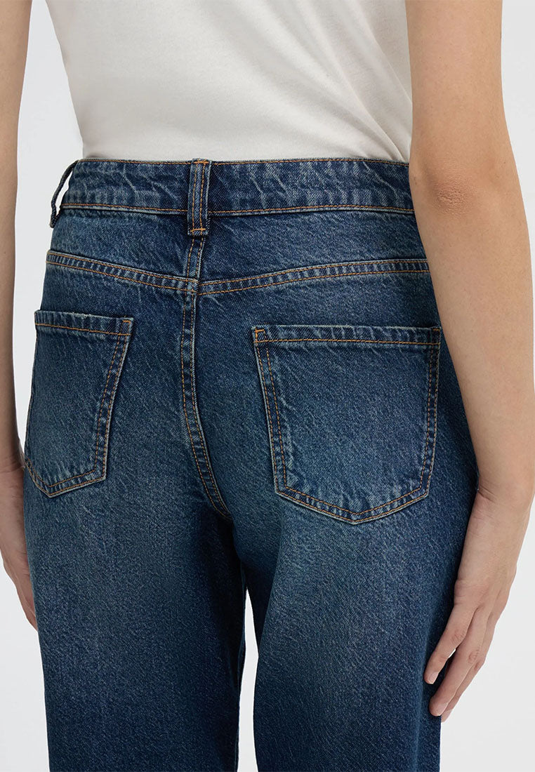 Women's Mom Jeans High-Waisted