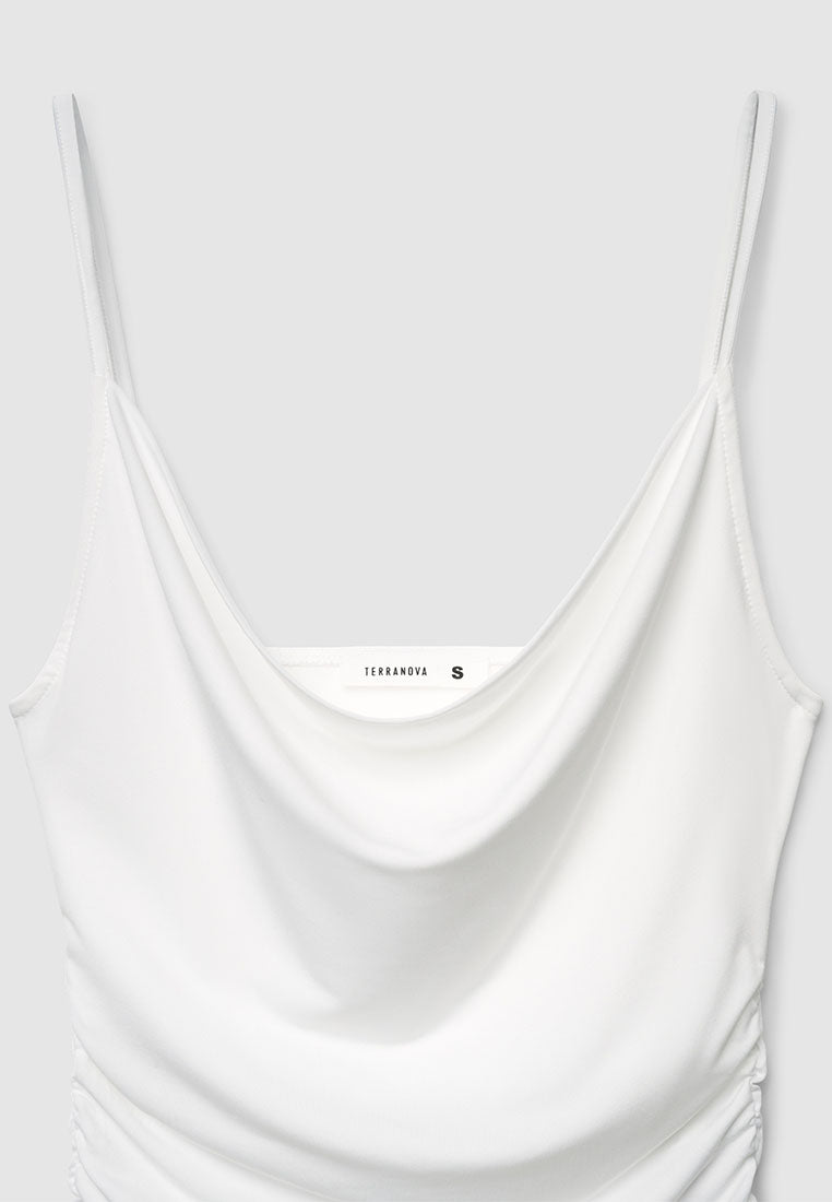 Women's Drape-Neckline Top