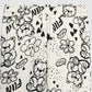 Sketched Doodle Sweatpants for Girls