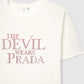 Women's Oversized Lettering Print T-shirt