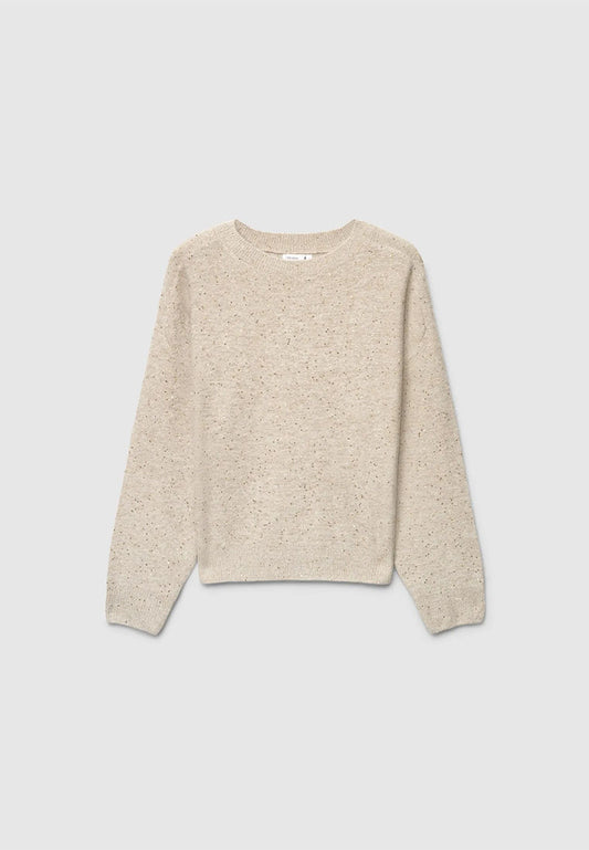 Women's Top with shimmering effect and sequins